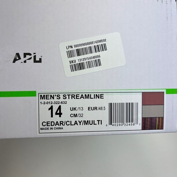 APL Streamline Running Shoes Cedar Clay‎ Multi Cushioned Lightweight Size 14 main image 4